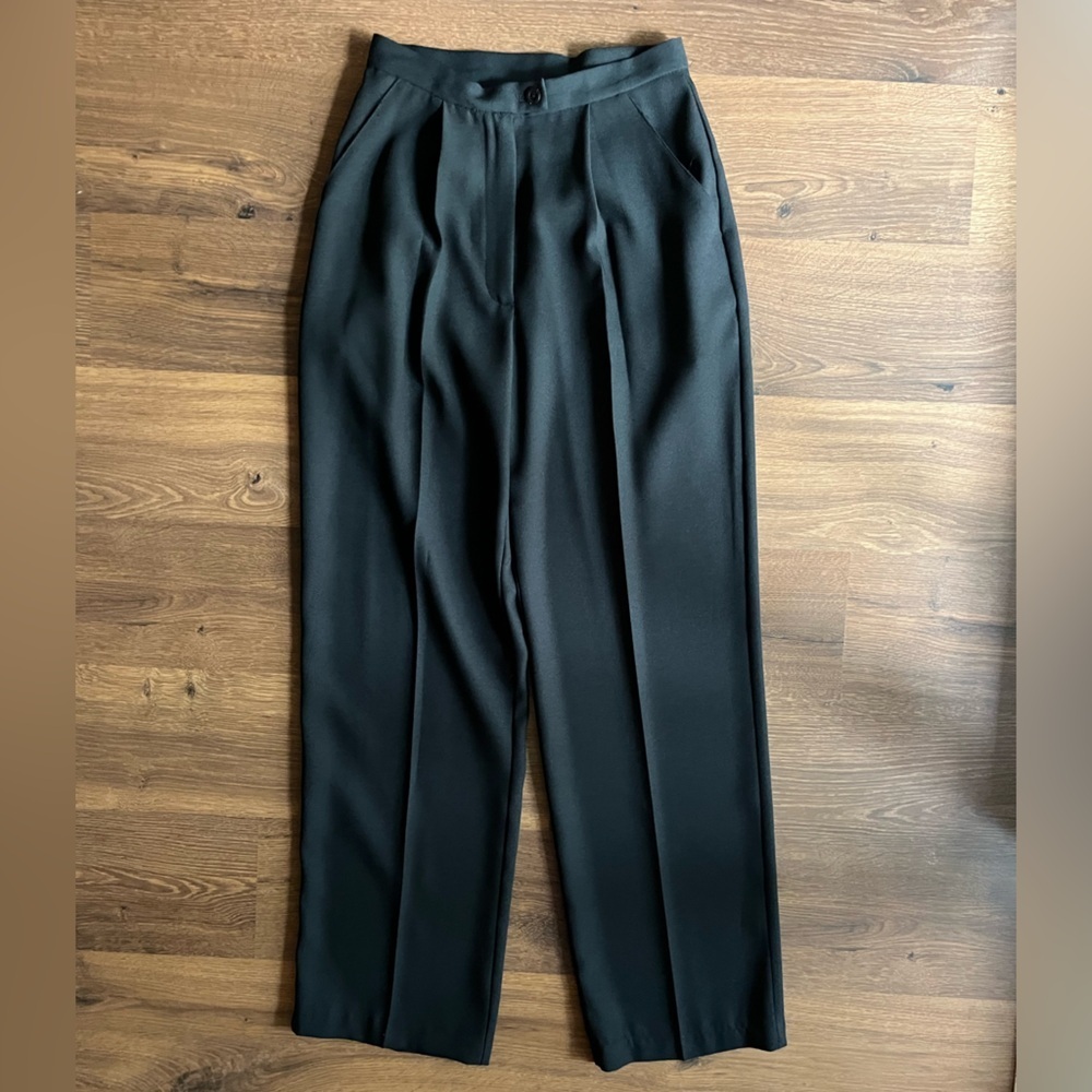 Vintage Jessica Black High-Rise Trousers - Size 6 🖤